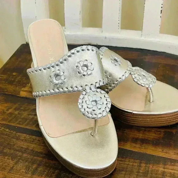 Jack Rogers Stacked Mid Wedge - Picture 4 of 9